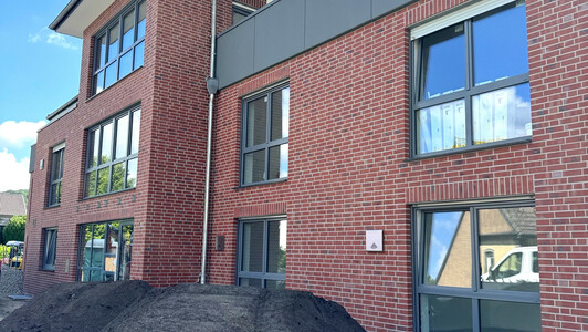 Baufortschritt Anfang August 2025